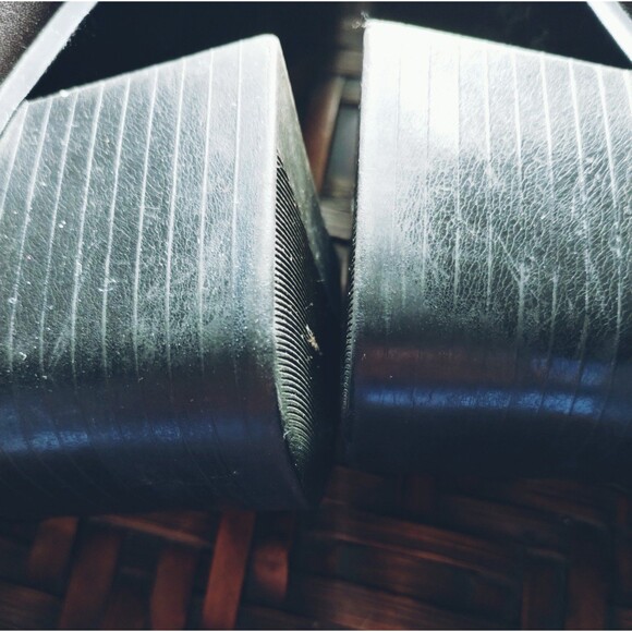 Covington Booties Women's 7M Chelsea Brown Leather Square Toe Zip Heel Y2K Retro - Picture 10 of 10